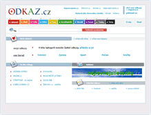 Tablet Screenshot of odkaz.cz